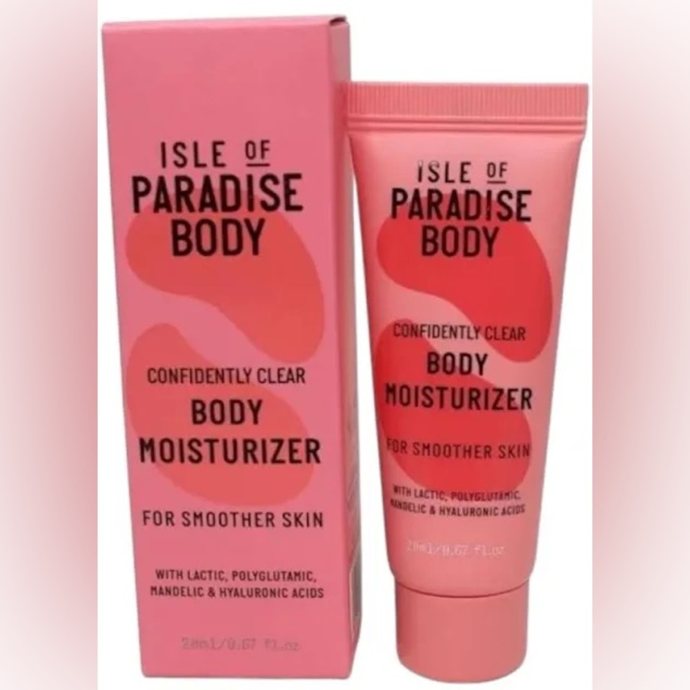 Isle of Paradise Pink Body Moisturizer